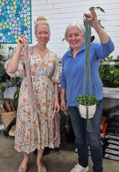 Macrame Plant Hanger Workshop