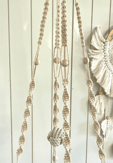 Macrame Workshop: Hanging Round Tray or Cat Bed