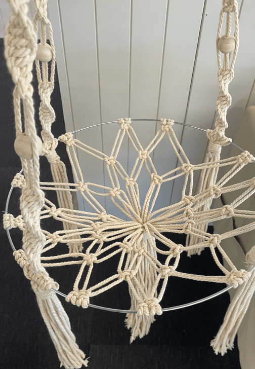 Macrame Workshop: Hanging Round Tray or Cat Bed