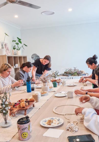 Macrame Wreath & Floral Workshop