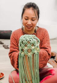 Macrame Yoga Mat Bag Making Course