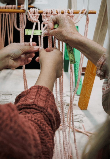 Macrame Yoga Mat Bag Making Course