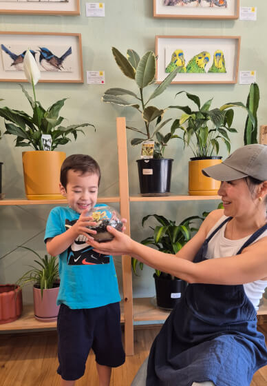 Magical Terrarium Workshop for Kids