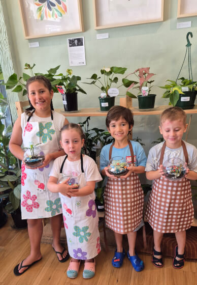 Magical Terrarium Workshop for Kids