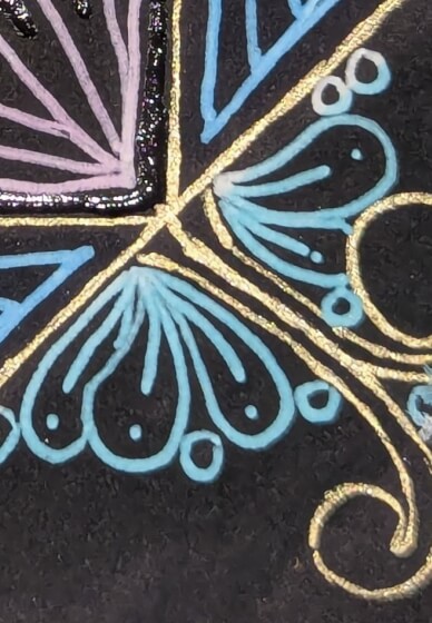 Magical White on Black - Zentangle® Inspired Art Class