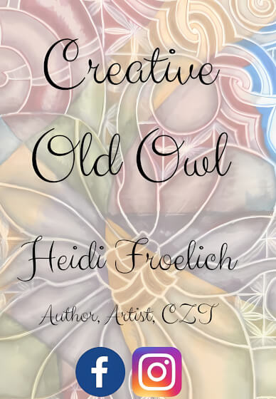 Magical White on Black - Zentangle® Inspired Art Class