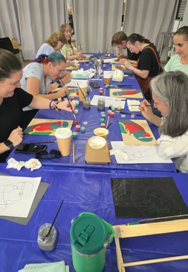 Magpie Painting Class for Beginners