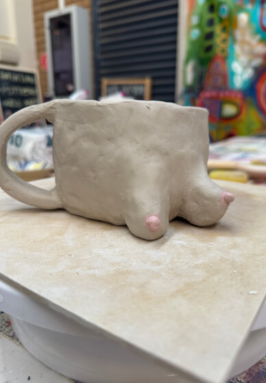 Make a Boobie Mug Workshop