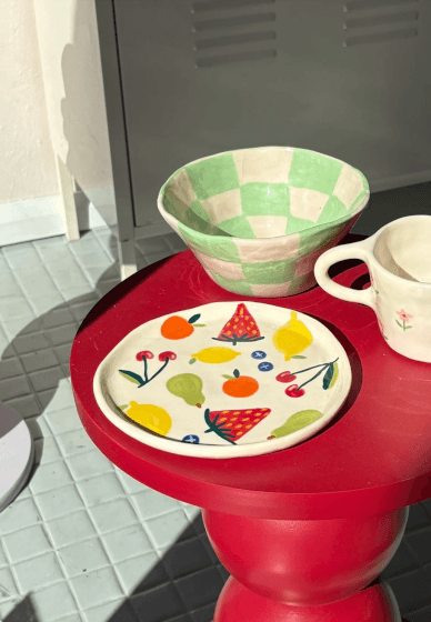 Make a Breakfast Set Course: Handbuild and Ceramic Paint