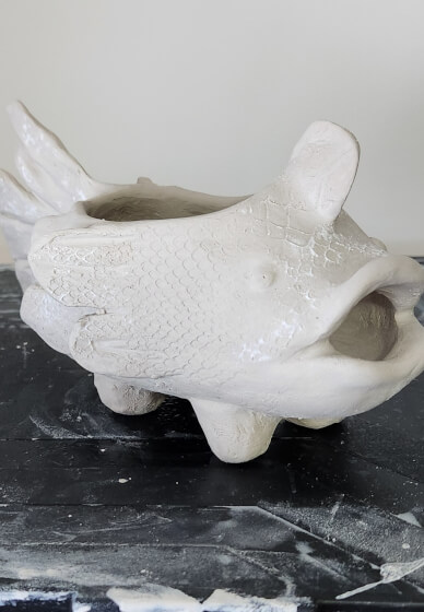 Make a Fish-Shaped Planter or Tea Light Holder Workshop