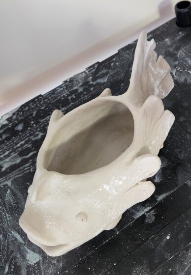 Make a Fish-Shaped Planter or Tea Light Holder Workshop