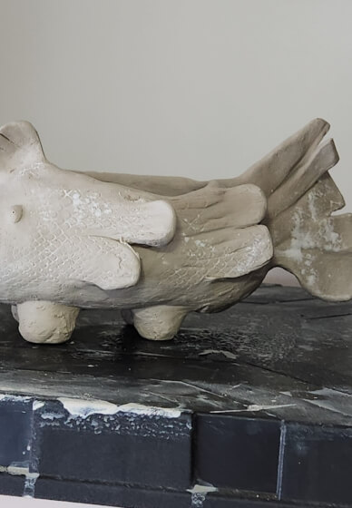 Make a Fish-Shaped Planter or Tea Light Holder Workshop