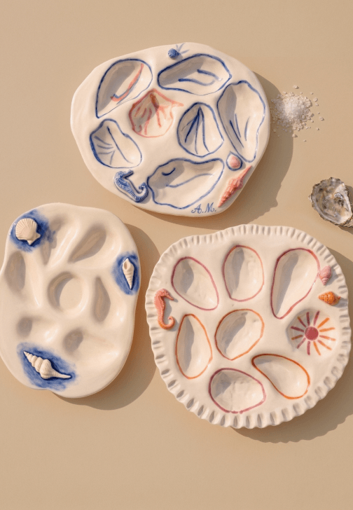 Make an Oyster Platter: Hand-Building Pottery Class