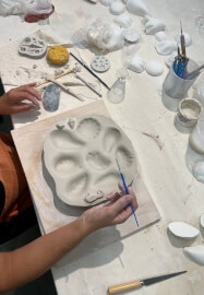 Make an Oyster Platter: Hand-Building Pottery Class
