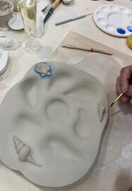 Make an Oyster Platter: Hand-Building Pottery Class