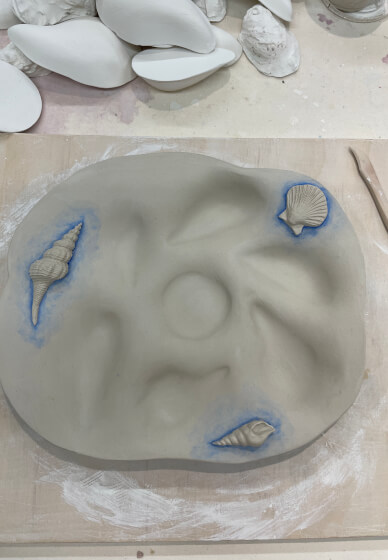 Make an Oyster Platter: Hand-Building Pottery Class