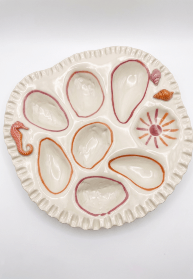 Make an Oyster Platter: Hand-Building Pottery Class