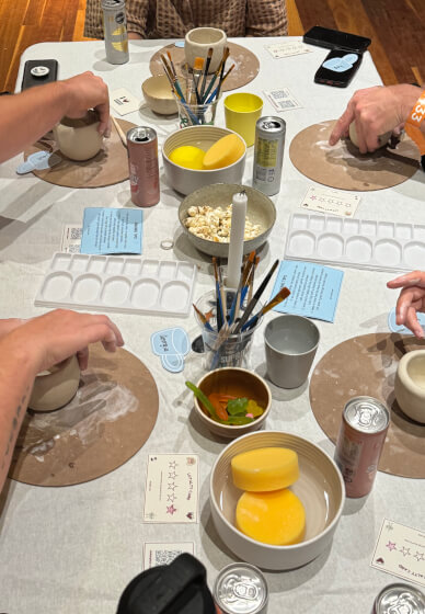 Make and Paint Your Own Matcha Bowl Class