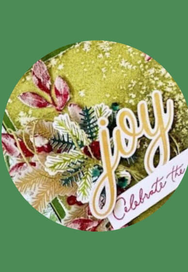 Make Elegant Pine Snowflakes Cards: Virtual Retreat