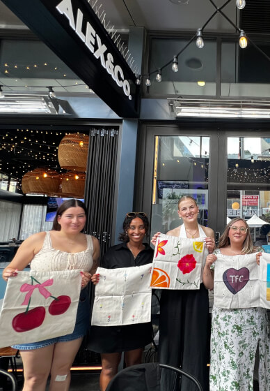 Make Your Own Canvas Bag Painting Class