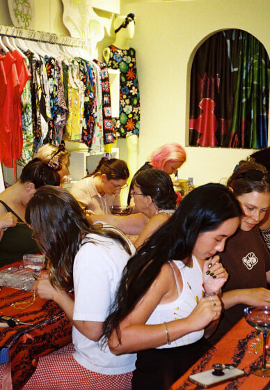 Make Your Own Charm Necklace Workshop at Shop Gal