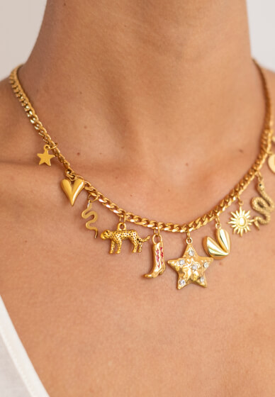 Make Your Own Charm Necklace Workshop at Shop Gal
