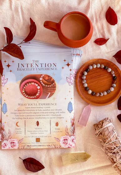 Make Your Own Intention Crystal Bracelet Workshop