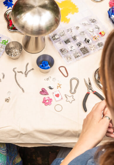 Make Your Own Key Ring / Bag Charm Class