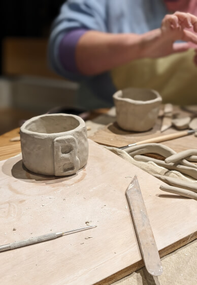 Make Your Own Mug – Pottery Hand-Building Workshop