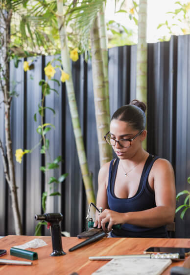Make Your Own Organic Wax Ring Workshop