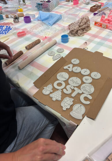 Make Your Own Personalised Clay Ornaments-Adult Workshop