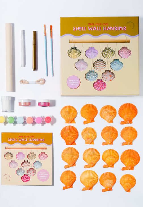 Make Your Own Shell Wall Hanging