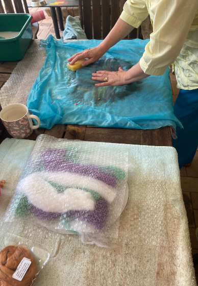 Wet Felting Workshop: Make Your Own Purse