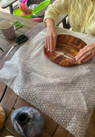Wet Felting Workshop: Make Your Own Purse