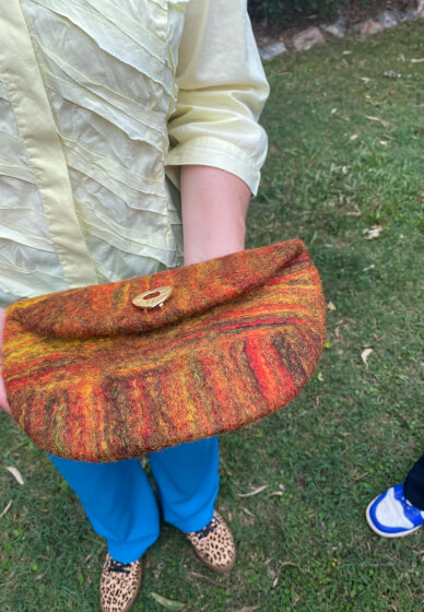 Wet Felting Workshop: Make Your Own Purse