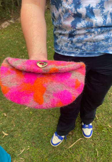 Wet Felting Workshop: Make Your Own Purse