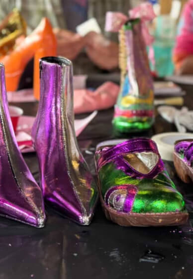 Makeover Your Shoes: Sparkle Soles at Home