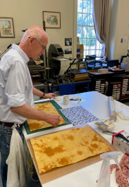 Making Bookcloth Workshop