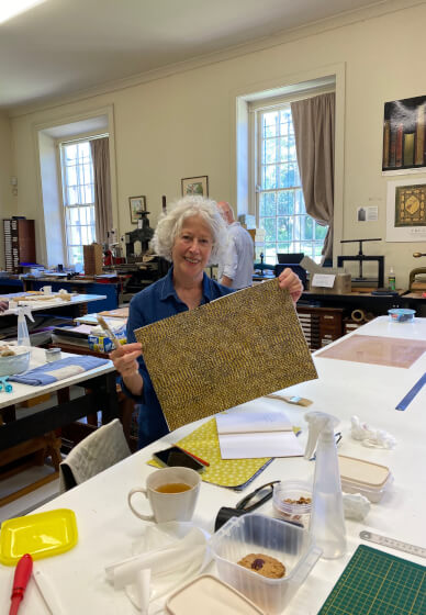 Making Bookcloth Workshop