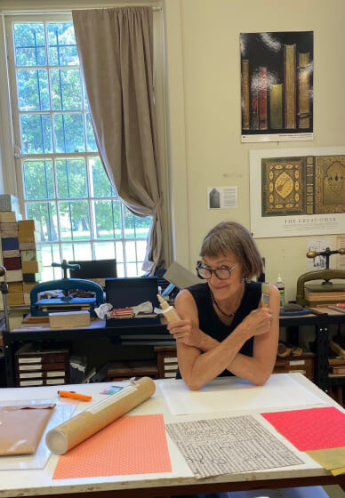 Making Bookcloth Workshop