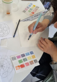 Mandala Art and Twilight Tea Workshop