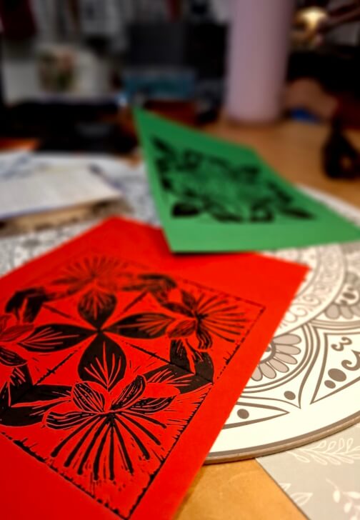 Mandala Lino Print Workshop
