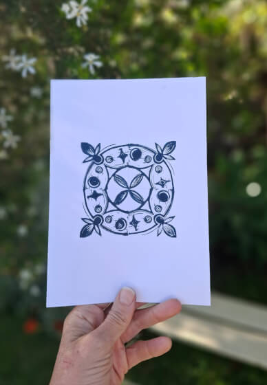 Mandala Lino Print Workshop