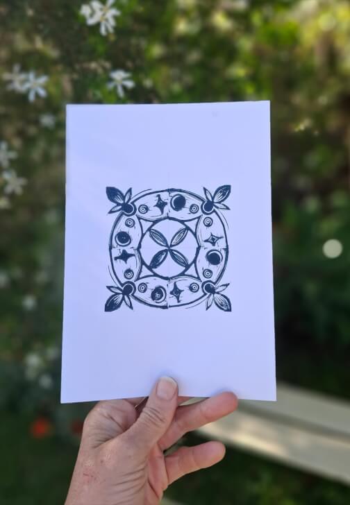 Mandala Lino Print Workshop