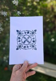 Mandala Lino Print Workshop