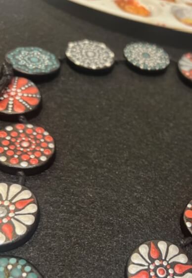 Mandala Magic: Paint Your Own Necklace Workshop