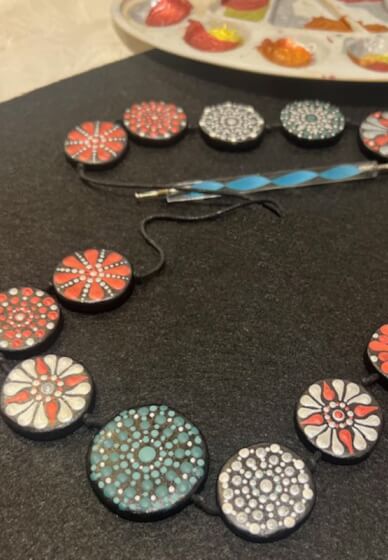Mandala Magic: Paint Your Own Necklace Workshop