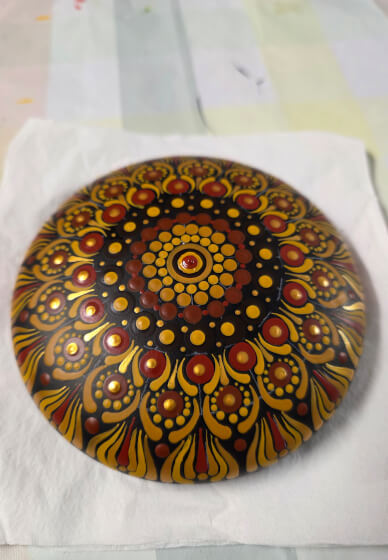 Mandala Stone or Candle Holder Painting Workshop
