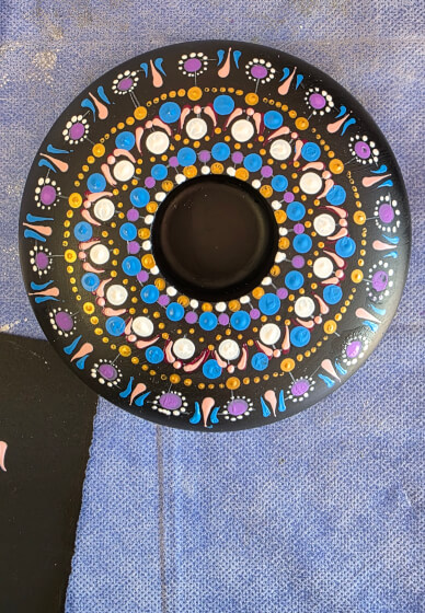 Mandala Stone or Candle Holder Painting Workshop