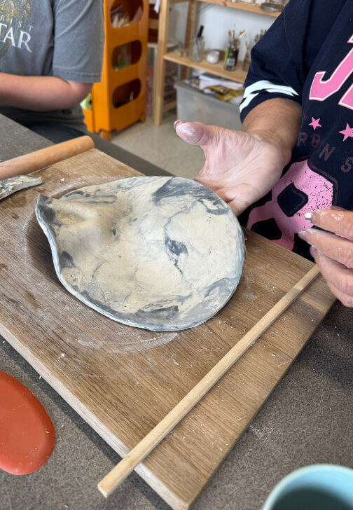 Marble Mug by Hand Building Clay Workshop